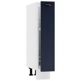 ROYAL24_MARKT Apothekerschrank - D15CARGO - ADELE - Elegante Stauraum Idee (Küchen Apothekerschrank, 1-St., Premium - ADELE) Beste Güte - Innovativ - Modern blau