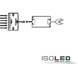 ISOLED MiniAMP LED Touch/Funk PWM-Controller mit PIR Sensor, 1 Kanal, 12-24V DC 5A, inkl. Funktaster