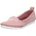 Andrea Conti Damen Slipper 0027449 Ballerina Mokassins bequem flexibel trendy, Größe:41 EU, Farbe:Rosa