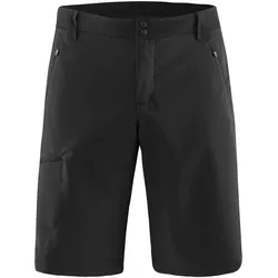 Löffler Trekking-Wanderhose ASL Shorts (leicht, schnelltrocknend) kurz schwarz Herren