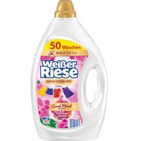 Weißer-Riese Waschmittel Aromatherapie Orchidee, flüssig, Colorwaschmittel, 2,25L, Waschladungen 50