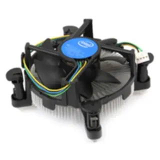 Intel E97379-003, Luftkühlung, Aluminium, Schwarz