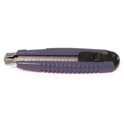 Stammartikel Maler-Cuttermesser 18mm ovale Handwerkerausführung blau