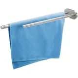 bremermann Handtuchhalter, Edelstahl, Metall, 11.5x6x50 cm, Badaccessoires, Waschplatzzubehör, Handtuchhaken