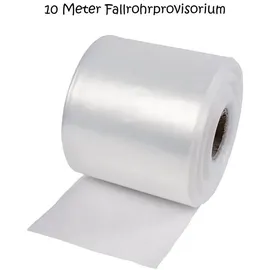 varivendo Fallrohrprovisorium 10m Regenrohrschlauch Dachrinnenersatz Wasserablaufschlauch