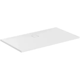 Ideal Standard Ultra Flat Evo Brausewanne T5432FO 1600 x 900 x 35 mm, seidenweiß, rechteckig, Ablauf an langer Seite