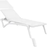 CLP Sonnenliege Pacific 250 x 68 x 0 cm Weiß