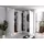 vente-unique Vente-unique-Eckkleiderschrank mit 5 Türen - 173 cm - Weiß - LISTOWEL