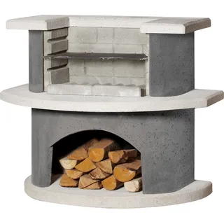 Buschbeck Grillbar Kopenhagen 110 x 65 x 93 cm weiß/anthrazit