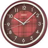 Seiko QHA016R 0,00 Quarz Wanduhr rot
