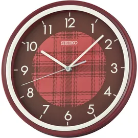 Seiko QHA016R 0,00 Quarz Wanduhr rot