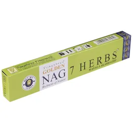 Saraswati Räucherstäbchen Golden Nag 7 Herbs 15 g