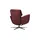 Hukla Relaxsessel Yuna Leder 78 x 88 x 82 cm Rot mit Relax-Funktion
