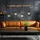 GLOBO Hängelampe 4-flg. 140 cm Metall schwarz Holz natur