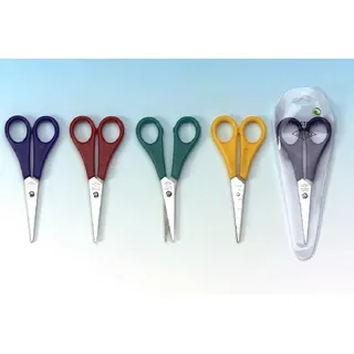 Wedo Bastelschere spitz, 13cm 5 Zoll, sortiert