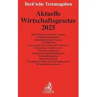 C.H. Beck Verlag Aktuelle Wirtschaftsgesetze 2025