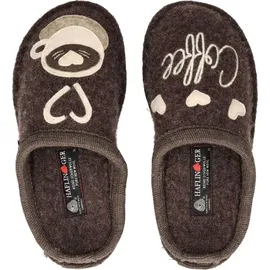 HAFLINGER Hausschuhe in Braun 40