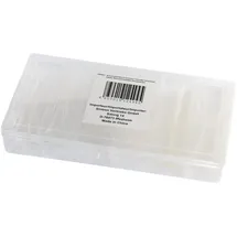 BLANKO Schrumpfschlauch Set 100 Stück Transparent