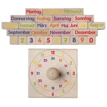 SUNNYSUE 200-56 Holzstempel was ist Zeit?" 30tlg.