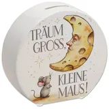 speecheese Spardose Maus und Käse-Mond Spardose Träume groß