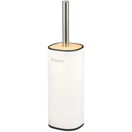ELUNO WC-Garnitur FRAMURA Weiß/Schwarz 2