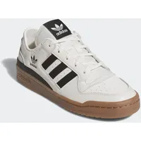 adidas ORIGINALS "FORUM LOW", Herren, Gr. 38,5, cloud weiß, core schwarz, orbit grau, Leder, Schuhe Sneaker