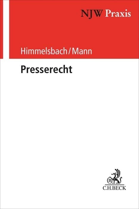 Presserecht - Gero Himmelsbach  Roger Mann  Kartoniert (TB)