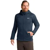 Jack Wolfskin Peak District Hooded Fz Dunkelblau M