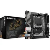 Gigabyte A620I AX Motherboard - Unterstützt AMD Ryzen 8000 CPUs, 5+2+1 Phasen, bis zu 6400MHz DDR5, Wi-Fi 6E, Sockel AM5