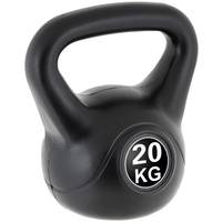 MAXXIVA Kettlebell Kugelhantel 20kg schwarz Krafttraining Fitness Rundhantel