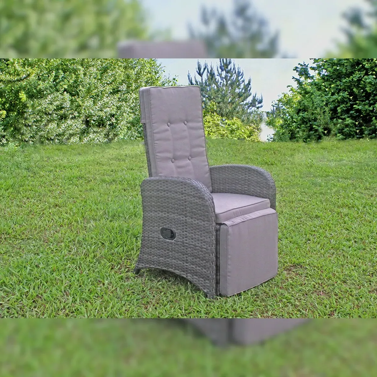 Gravidus 2 Stück Relaxsessel Gartenliege Liegestuhl