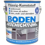Wilckens Farben Grundierfarbe Flüssig-Kunststoff Bodenbeschichtung Flüssig Kunststoff Beton Farbe 5 L innen&außen RAL 7032