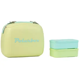 POLARBOX Lunchbox 6 l Grün Pop Details Blau