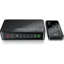 Primewire Ultra HD 4k 5-Port HDMI Umschalter inkl. Fernbedienung 5x HDMI IN / 1x HDMI OUT