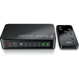 Primewire Ultra HD 4k 5-Port HDMI Umschalter inkl. Fernbedienung 5x HDMI IN / 1x HDMI OUT