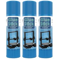 mixoutlet 3er Pack 3D-Drucker Haftstift Kleber Klebestifte für sicheres Haften von PLA/AB
