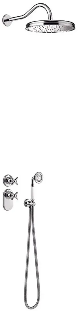Tres Bausatz 2 Wege Thermostat Unterputz Block System für die Dusche , 24235202 24235202