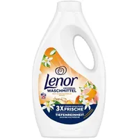 11,16€/L-4x Lenor Flüssigwaschmittel–Orangenblüte und Pfirsich–1250 ml/25Wäschen