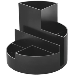 MAUL Schreibtischorganizer »MAULrundbox« schwarz, 14x14 cm