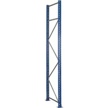 Schulte Lagertechnik Palettenregal-Ständerrahmen Stahl Höhe 5000 mm Stützrahmen-BxT 100 x 1100 mm. SCHULTE 740147 49