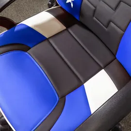 X Rocker Saturn Kunstleder Blau