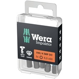 Wera 840/4 IMP DC Impaktor Innensechskant Bit 5x50mm, 1er-Pack (05057645001)