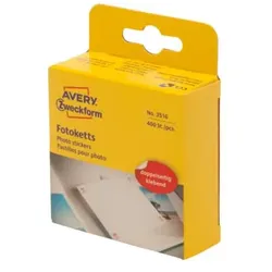 AVERY Zweckform 3516 Home Fotoketts - 12 x 12 mm, permanent, Spender 1 Rolle mit 400 Etiketten Fotoetikett Fotoetikett 4004182035160 AVERY Zweck 400 Stück