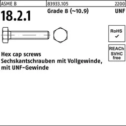 Sechskantschrauben ART 83933 Grad 8 1/4 UNF x 7/8" (22mm) S