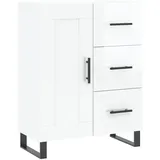 vidaXL Sideboard 69,5 x 90 x 34 cm Hochglanz-Weiß