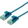 roline recycled material ROLINE RM UTP DataCenter Patchkabel Cat.6A (Class EA), slim, blau, 1 m