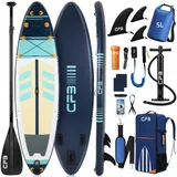 CFB SUP Board aufblasbar 320x84x15 cm, extra breit, Komplett Set
