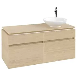 Villeroy & Boch Legato Waschtischunterschrank für ein Waschbecken R | 4 Auszüge | Breite 1200 mm##Ohne Für Loop & Friends 4A49/4 .. B58200VH