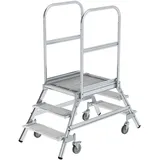 Günzburger Aluminium-Podestleiter 3 Stufen (51203)
