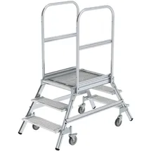 Günzburger Aluminium-Podestleiter 3 Stufen (51203)